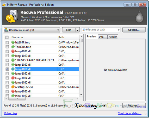 instal the new version for ios Recuva Professional 1.53.2096